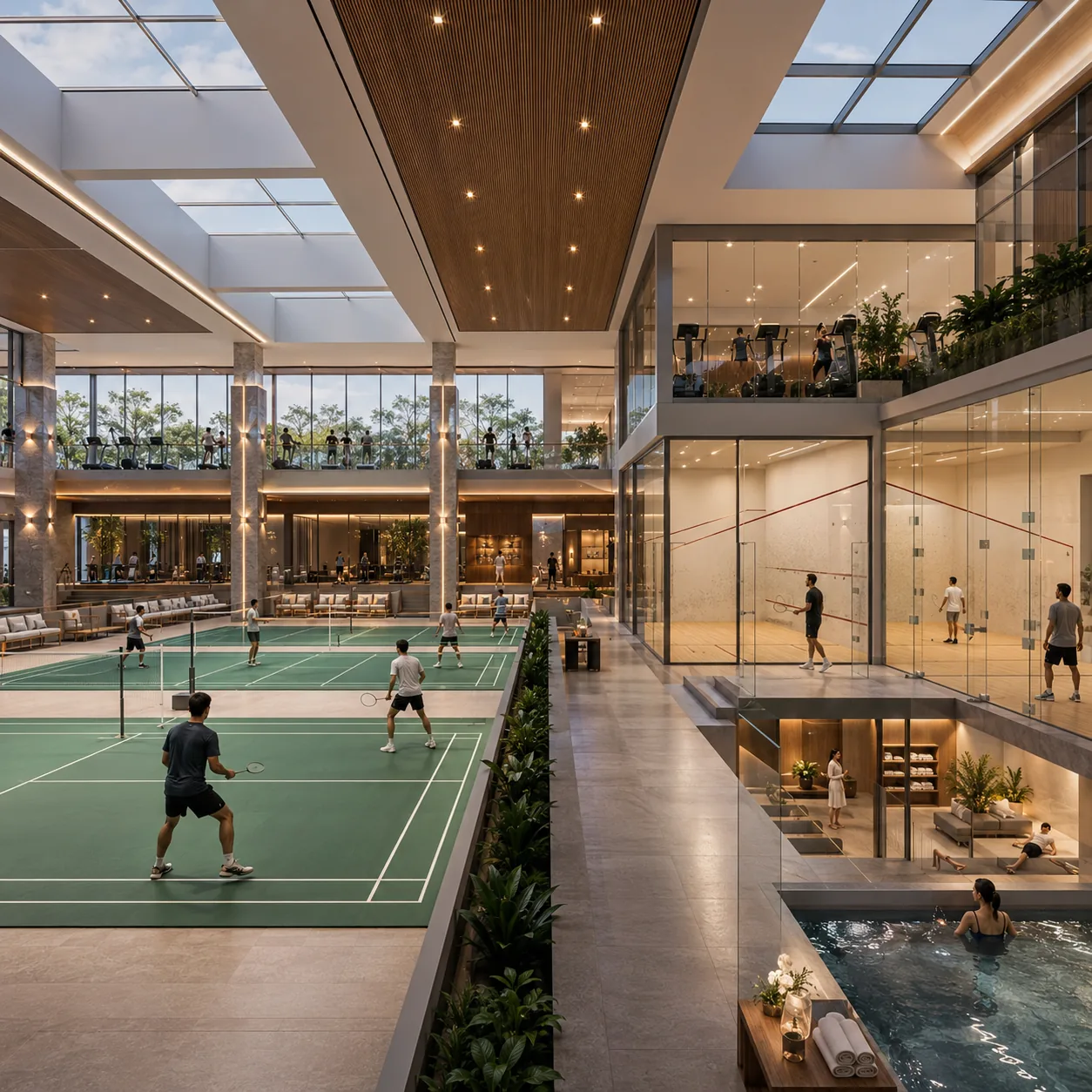 Brigade Old Madras Road sports club and wellness wing